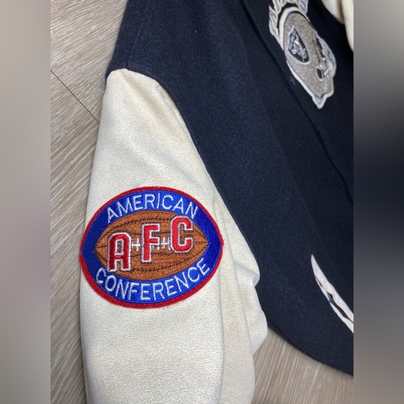 Vintage Chalk Line Oakland Raiders NFL Varsity Letterman Jacket Men Size MEDIUM - Picture 6 of 14